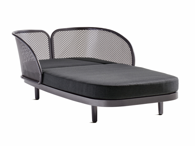 Sieger Samoa Daybed, eisengrau-grau