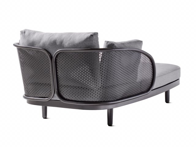 Sieger Samoa Daybed, eisengrau-grau