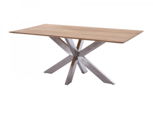 Tisch Edelstahl Teak 