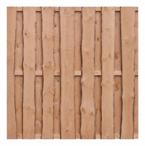 Bohlenzaun Natura Kiefer Lärchenoptik 180x180cm 51188 Bohlenzaun Natura Kiefer Lärchenoptik 180x180cm 51188