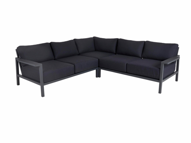 Brafab Skalfort Loungegruppe anthrazit Raven 242x242cm