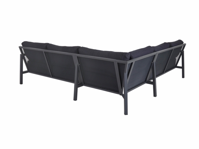 Brafab Skalfort Loungegruppe anthrazit Raven 242x242cm