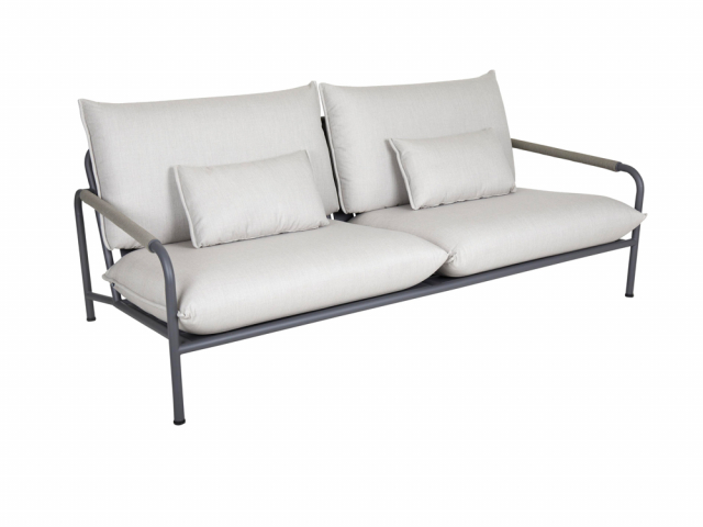 Brafab Lerberget 2,5-Sitzer Sofa, anthrazit