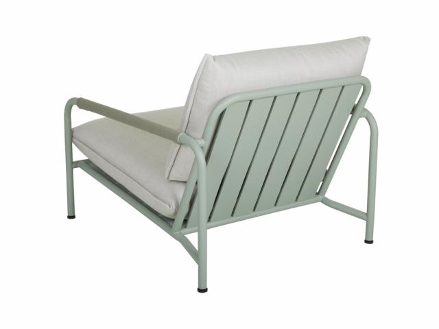 Brafab Lerberget Loungesessel, Dusty green