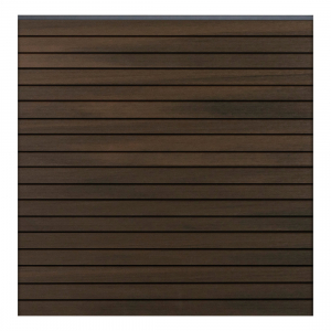 GrojaSolid Rhombus Steckzaun-Set Walnuss co-extrudiert 180x180cm GrojaSolid Rhombus Steckzaun-Set Walnuss co-extrudiert 180x180cm