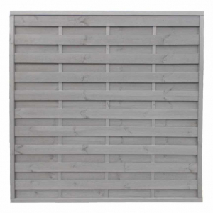 Dichtzaun Kiefer 180x180cm Steingrau vorlasiert Dichtzaun Kiefer 180x180cm Steingrau vorlasiert