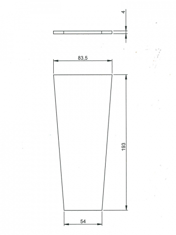 LCD Ersatzglas fr Typ 1110-1123, 6er Set