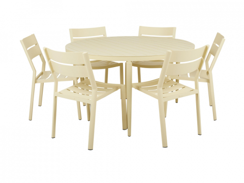 Brafab Bigby Diningtisch 100cm, Lemon