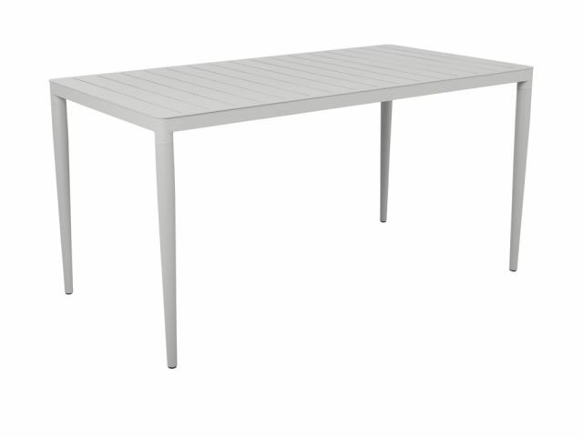 Brafab Bigby Diningtisch 144x76cm, hellgrau