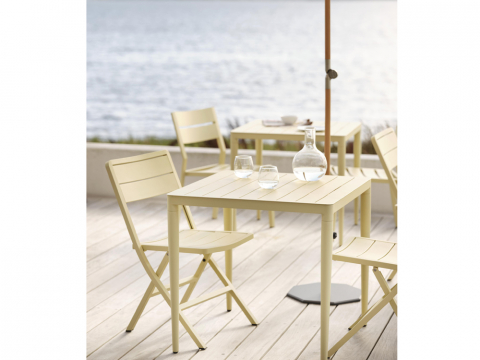 Brafab Bigby Diningtisch 76x76cm, Lemon