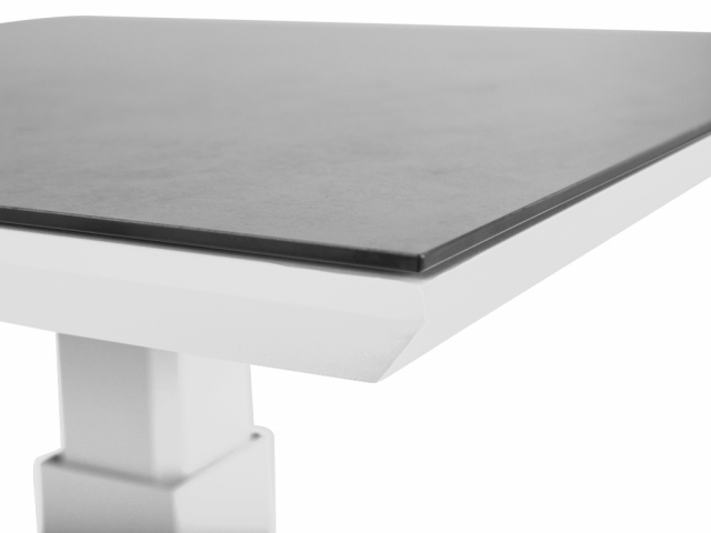 Brafab Heis Loungetisch weiß, 150x79cm