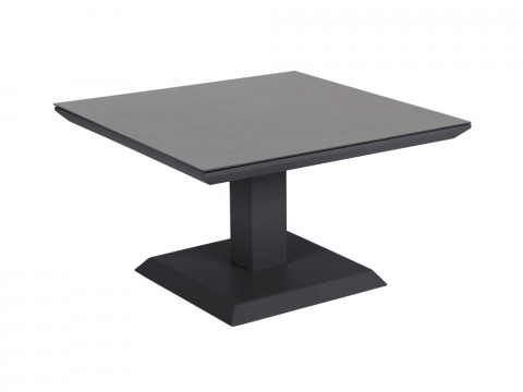 Brafab Heis Loungetisch schwarz, 79x79cm