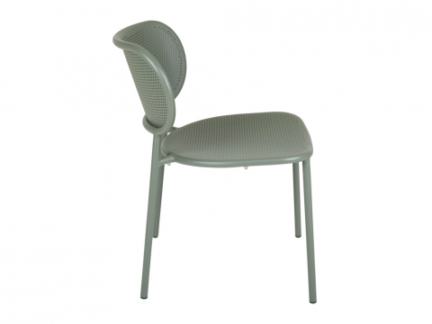 Brafab Zelia Dining Chair, Nordic green