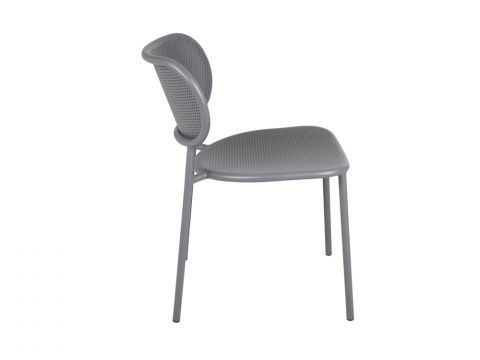 Brafab Zelia Dining Chair, Anthrazit