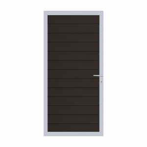 Elephant Mix and Match Zauntor Alu 90x189cm, Bausatz Füllung Aluminium Anthrazit Elephant Mix and Match Zauntor Alu 90x189cm, Bausatz Füllung Aluminium Anthrazit