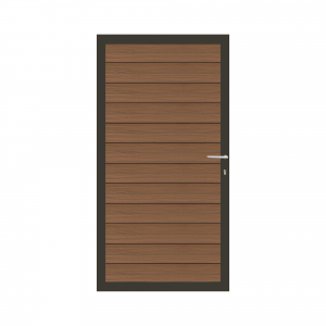 Elephant Mix and Match Zauntor anthrazit 90x175cm, Bausatz Füllung WPC-ipe co-extrudiert Elephant Mix and Match Zauntor anthrazit 90x175cm, Bausatz Füllung WPC-ipe co-extrudiert