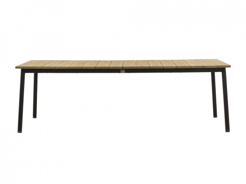 Apple Bee Milou Tisch Teak natur, schwarz 240x100cm