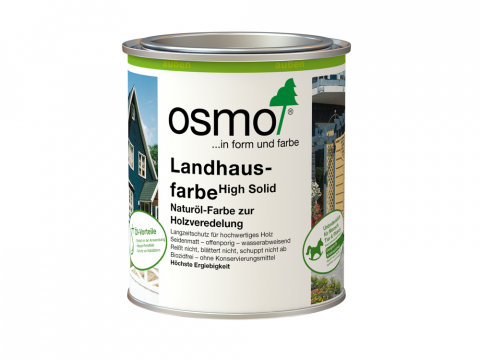 Osmo Landhausfarbe Weiß 2101, 0,75l