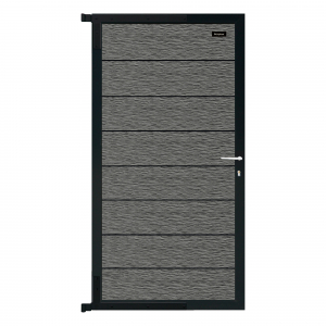 Elephant Zauntor Modular 180 WPC Rock Grey co-extrudiert 90x176cm inkl. Beschlag Elephant Zauntor Modular 180 WPC Rock Grey co-extrudiert 90x176cm inkl. Beschlag