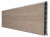 Groja BasicLine Steckzaun Einzelprofil schmal Sheffield Oak 1,9x15x180cm