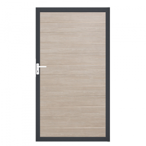 Groja BasicLine Steckzaun schmal Universal Tor 100x180cm Sheffield Oak DB703 Groja BasicLine Steckzaun schmal Universal Tor 100x180cm Sheffield Oak DB703