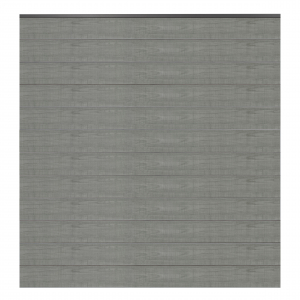 GroJa BasicLine Steckzaun-Set schmal Grey Ash Cut DB703 180x180cm