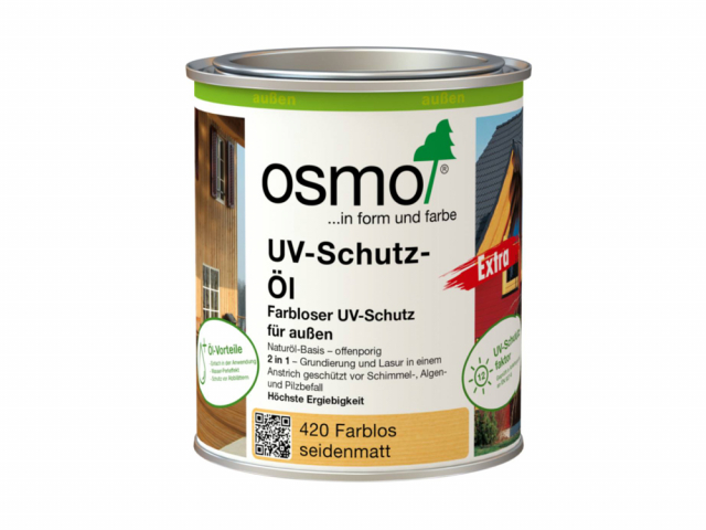 Osmo UV-Schutz-Öl farblos Extra 420, 0,75l