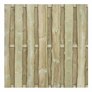 Natura Bohlenzaun Kiefer kdi grün 180x180cm Natura Bohlenzaun Kiefer kdi grün 180x180cm