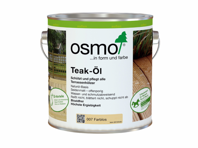 Osmo Teak-l 007 farblos, 2,5l