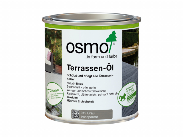 Osmo Terrassen-l 019 Grau, 0,75l