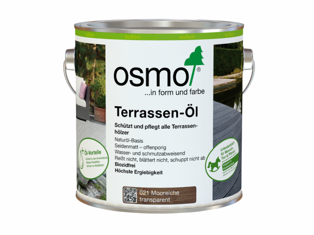 Osmo Terrassen-l 021 Mooreiche, 2,5l