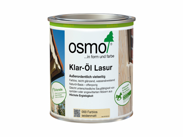 Osmo Klar-l Lasur farblos, 0,75l