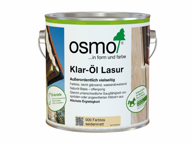 Osmo Klar-l Lasur farblos, 2,5l