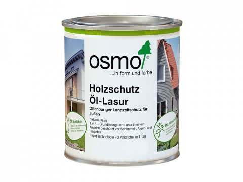 Osmo Holzschutz Öl-Lasur Nussbaum 707, 0,75l