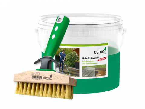 Osmo Holz-Entgrauer Kraft-Gel, 2,5l mit Brste