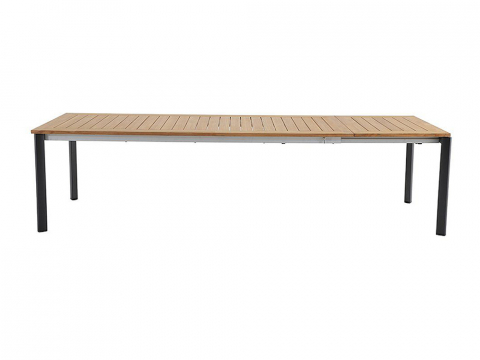 MWH Alutapo Ausziehtisch Teak, 228-295x103cm