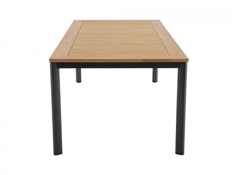 MWH Alutapo Ausziehtisch Teak, 228-295x103cm