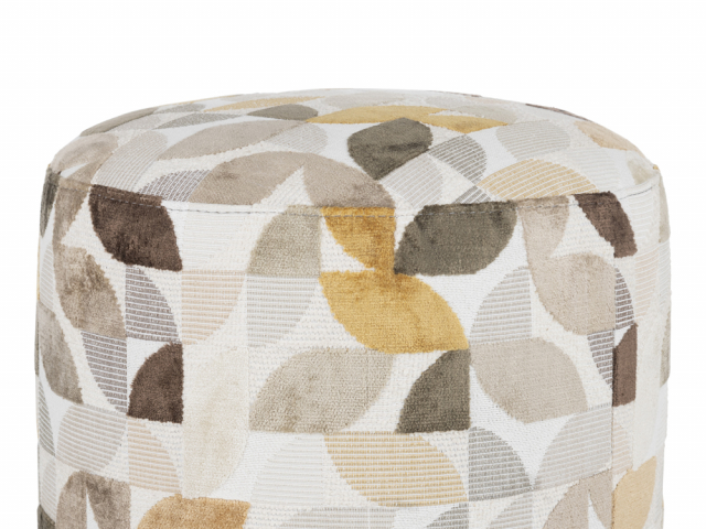 COCO Maison Elite Pouf Hocker, Creme