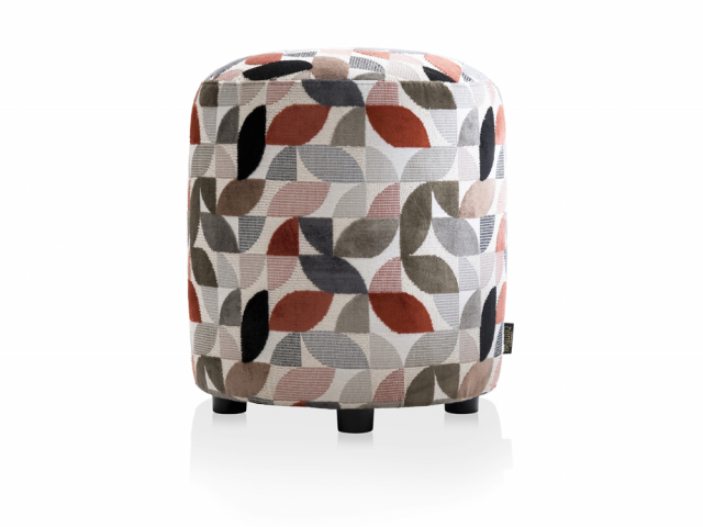 COCO Maison Elite Pouf Hocker, Kupfer