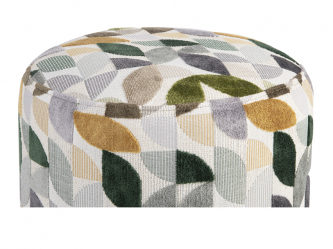 COCO Maison Elite Pouf Hocker, Olive