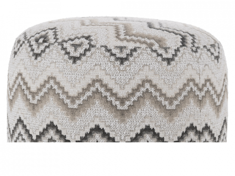 COCO Maison Lush Pouf Hocker, Anthrazit