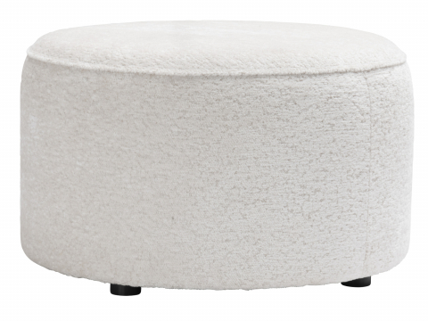 COCO Maison Roan Pouf Hocker, Creme