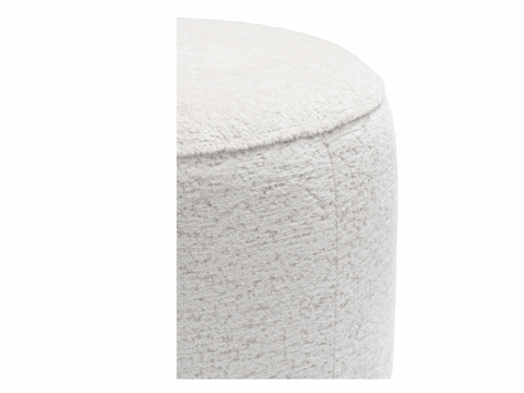 COCO Maison Roan Pouf Hocker, Creme