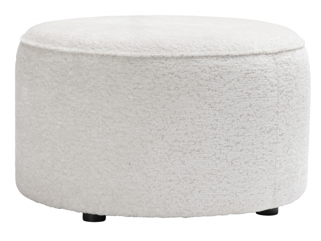 COCO Maison Roan Pouf Hocker, Creme