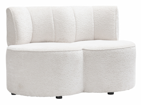 COCO Maison Roan 2-Sitzer Sofa, Creme