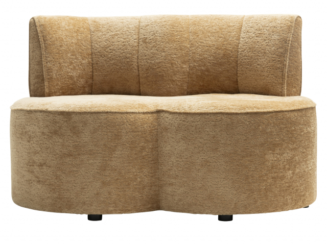 COCO Maison Roan 2-Sitzer Sofa, Ockergelb