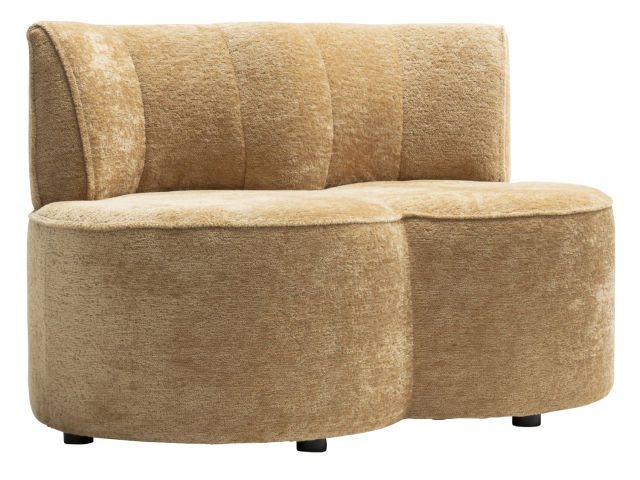 COCO Maison Roan 2-Sitzer Sofa, Ockergelb