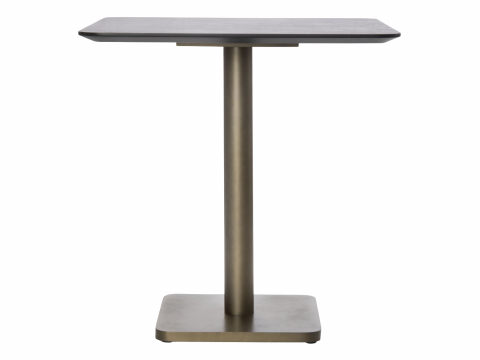 COCO Maison Brest Bistrotisch Stone Rust Gold 75x75cm