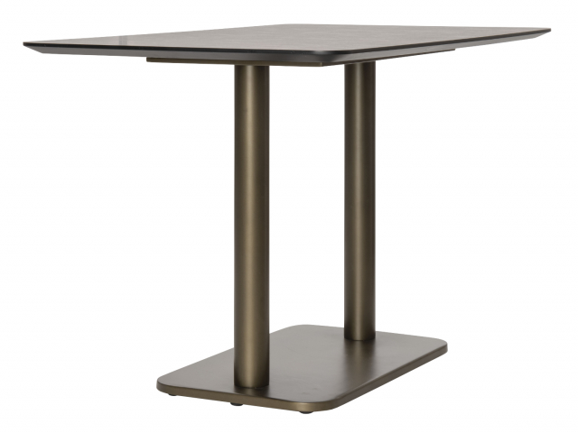 COCO Maison Brest Bistrotisch Stone Rust Gold 120x75cm