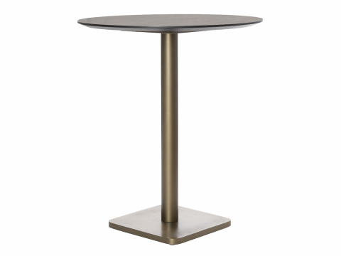 COCO Maison Brest Bartisch Stone Rust Gold 80cm